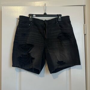 American Eagle Black Shorts Size 18